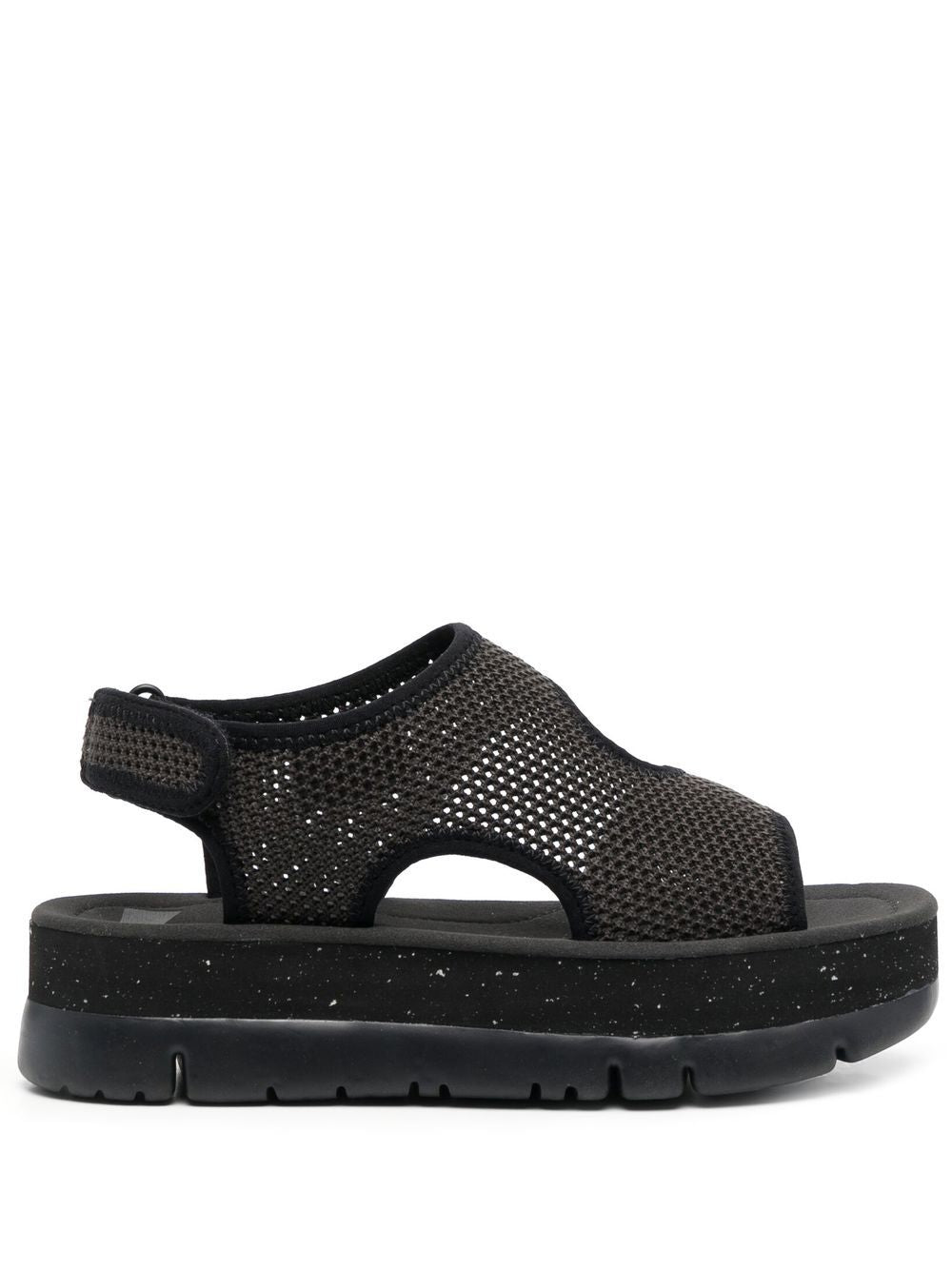 Camper  Oruga 50mm mesh touch-strap sandals