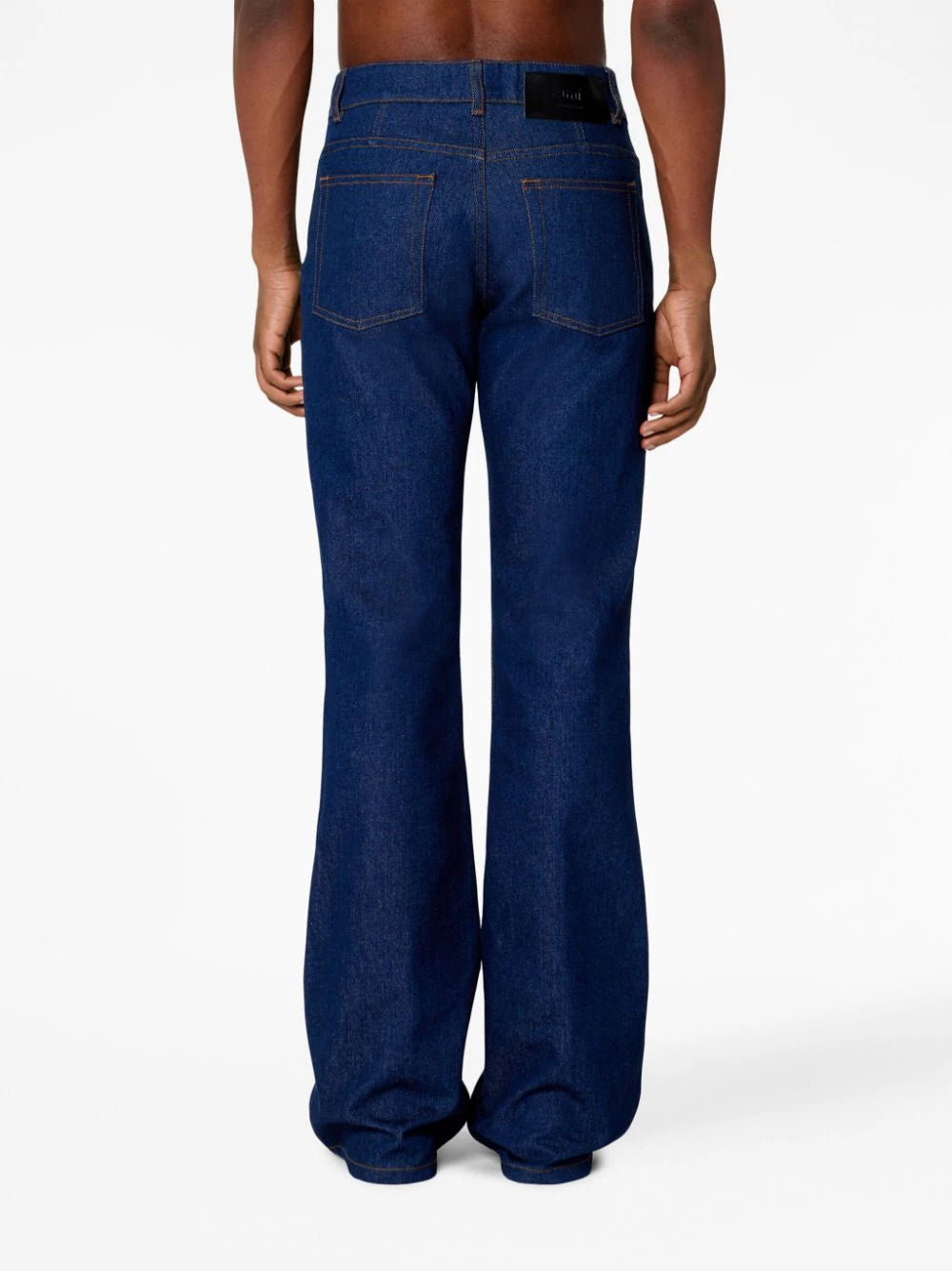 AMI Paris  Flare Fit low-rise jeans