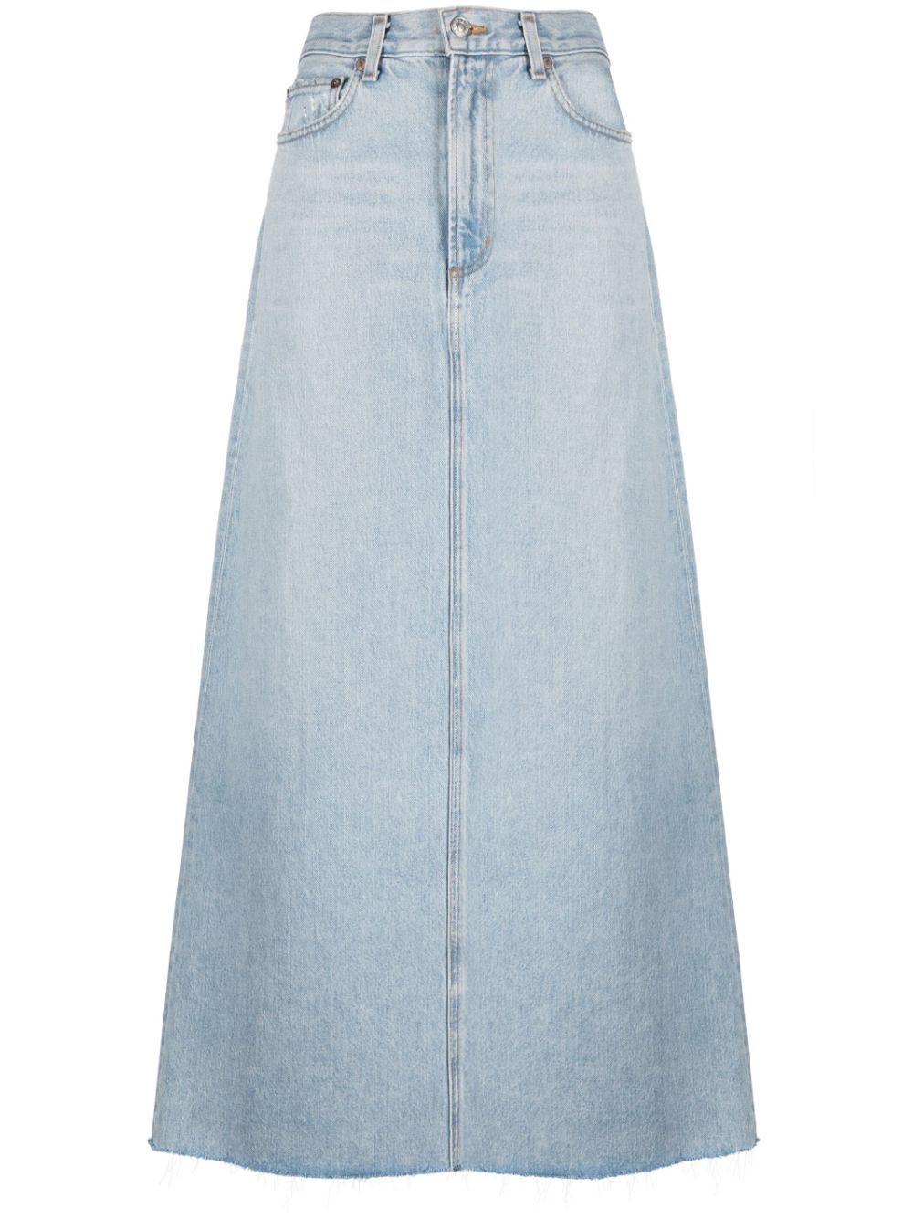 AGOLDE  maxi denim skirt