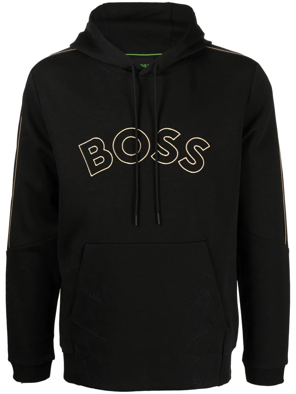 BOSS  logo-print hoodie