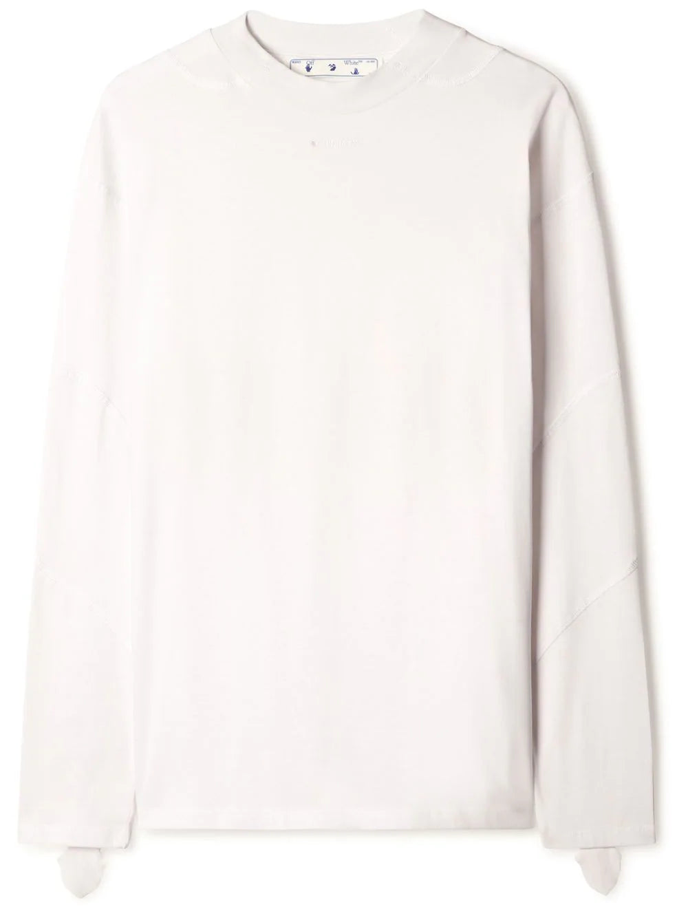 Off-white x Post Archive Faction appliqué long-sleeve T-shirt