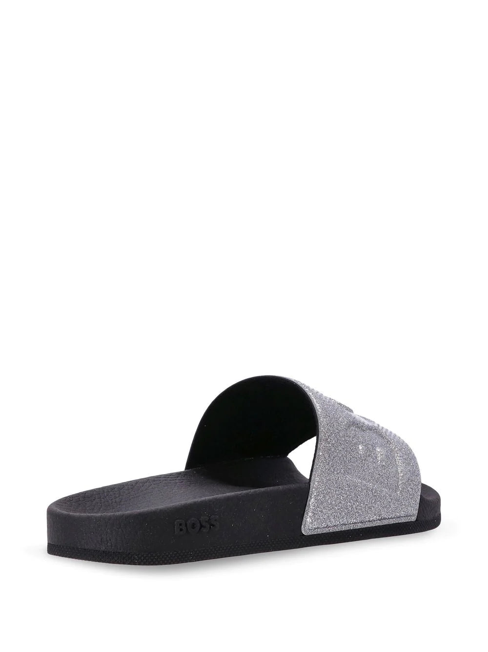 BOSS Bay logo-debossed slides