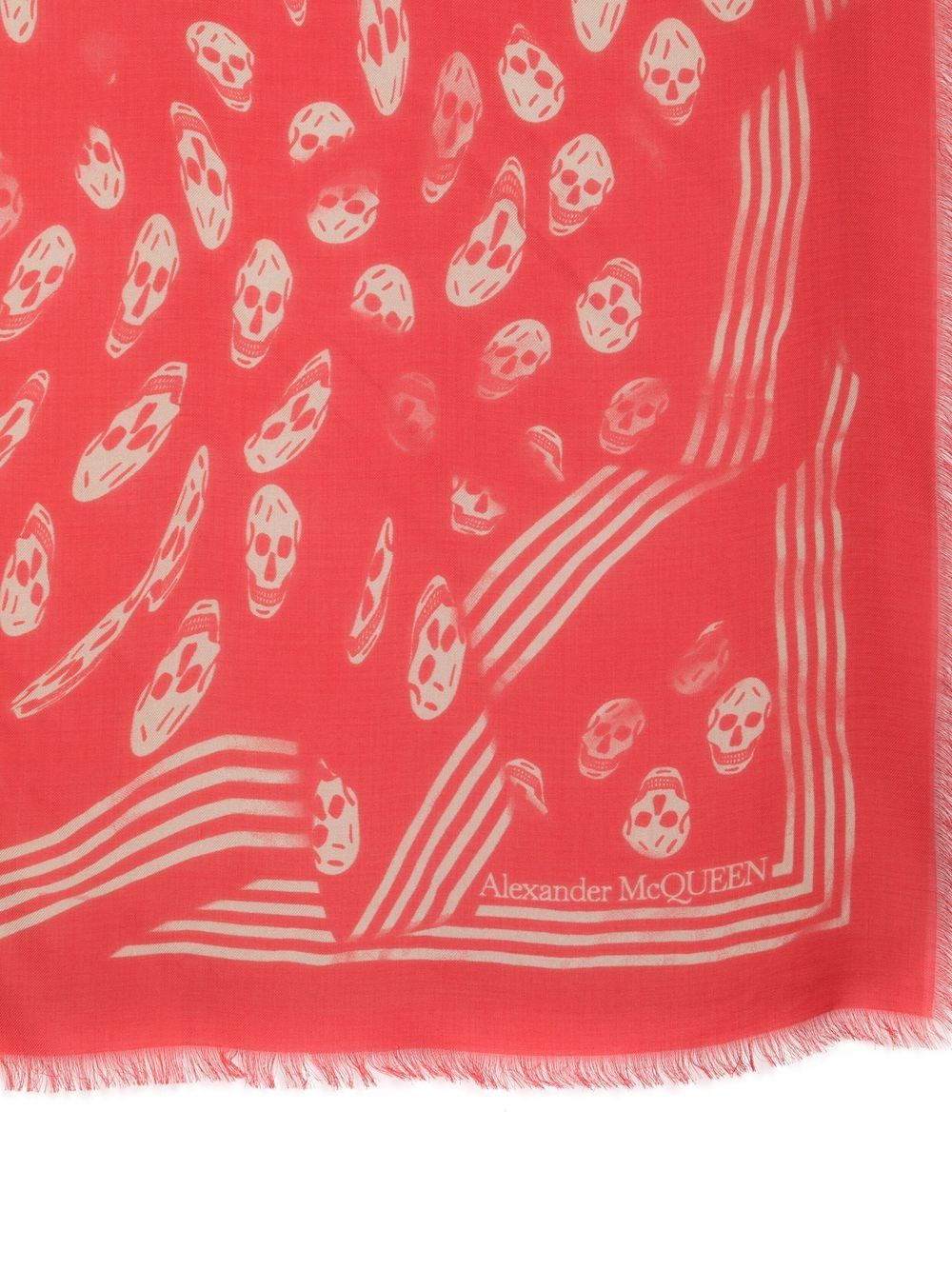 Alexander McQueen  all-over skull print scarf