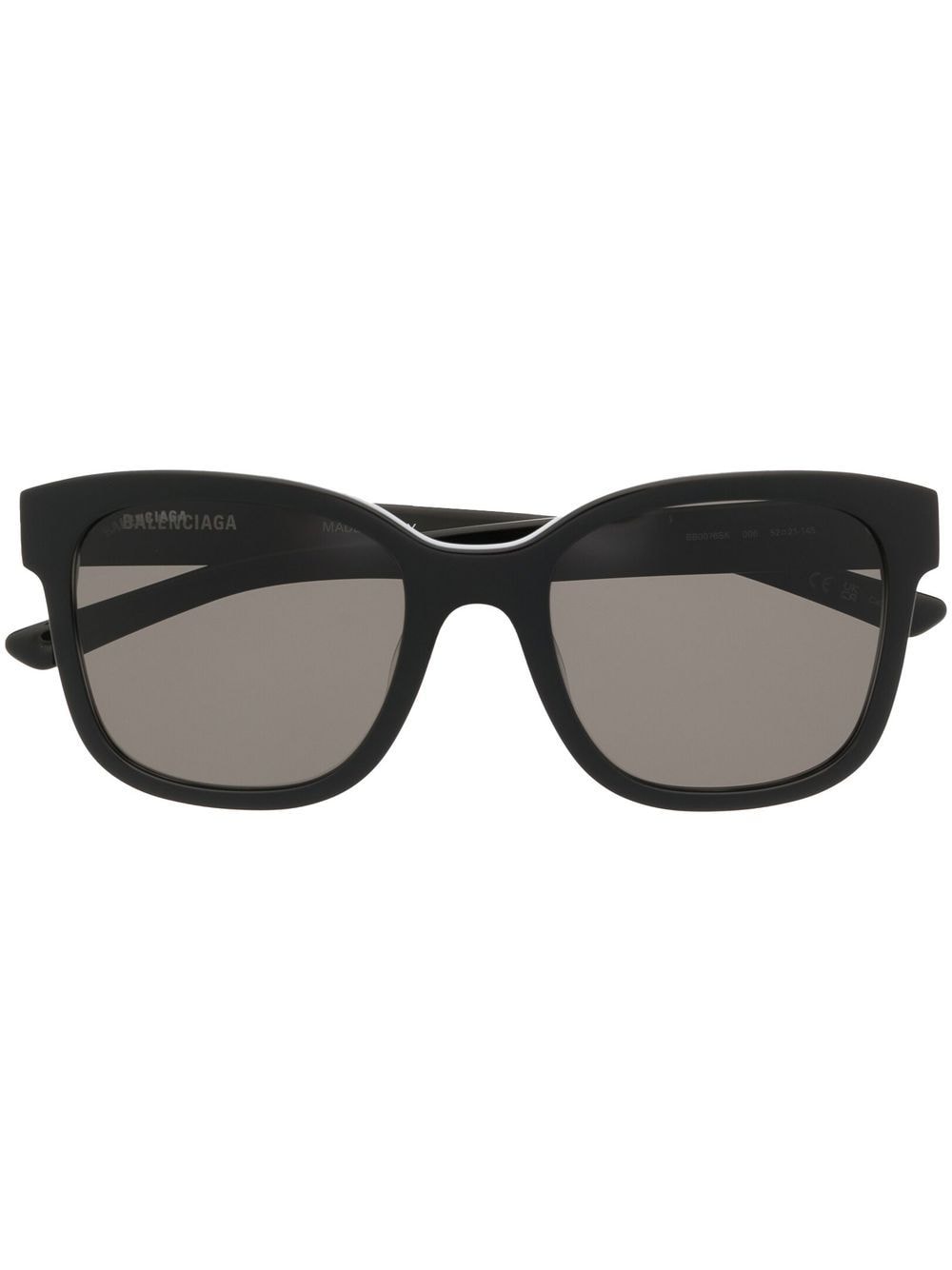 Balenciaga Eyewear logo-print square-frame sunglasses
