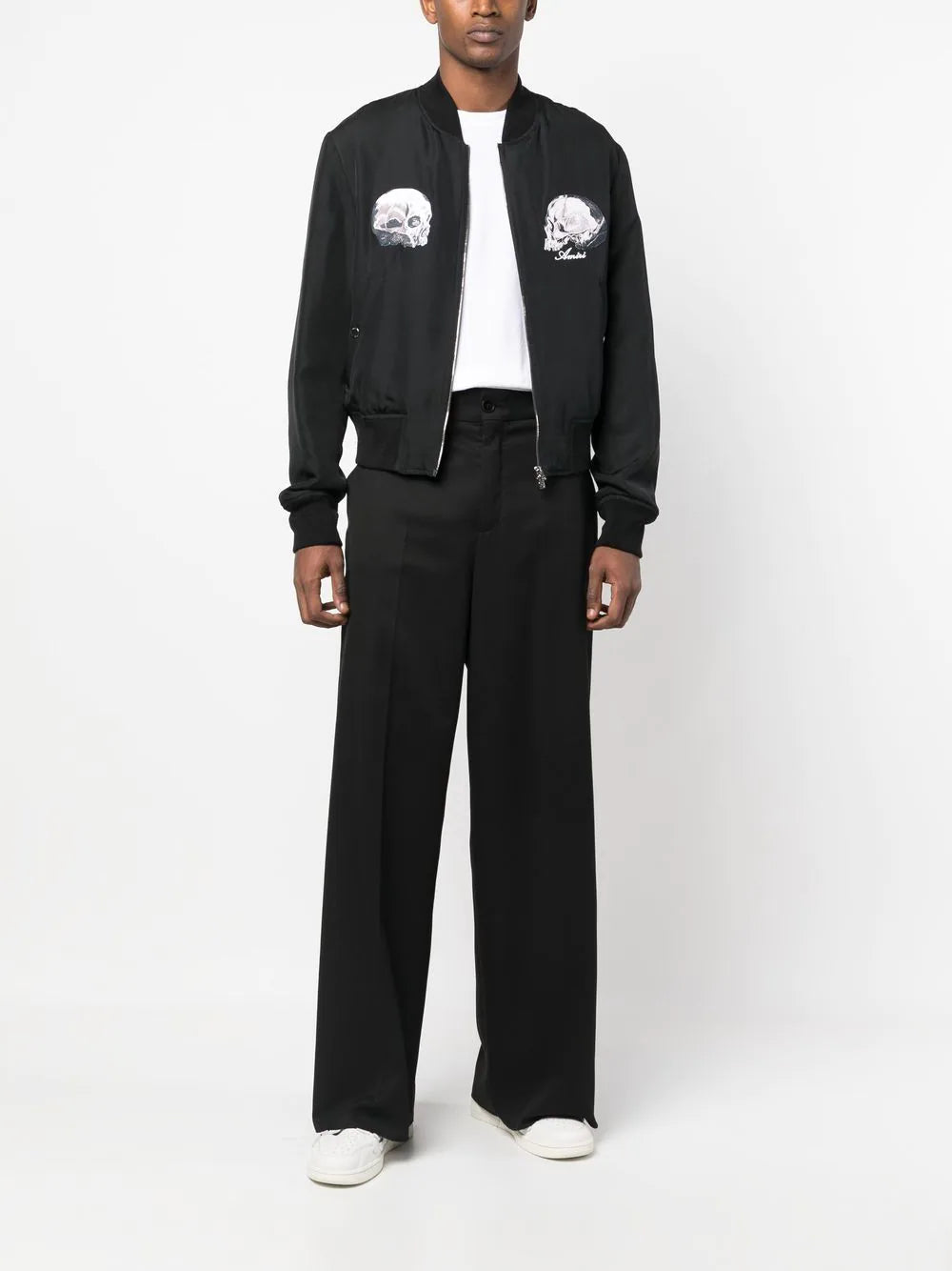 AMIRI  Skull-print bomber jacket