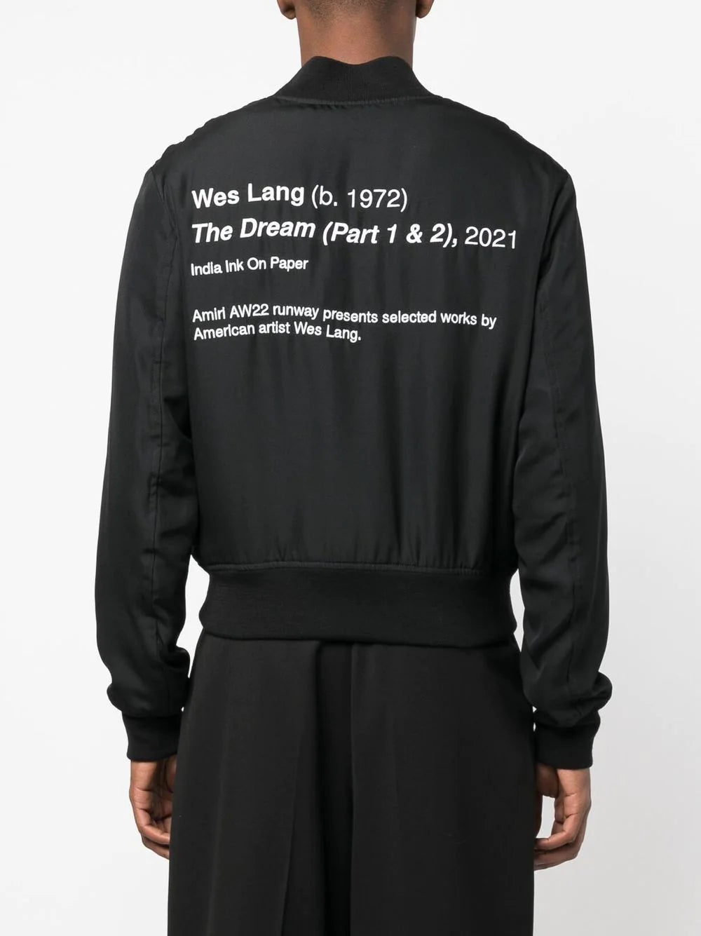 AMIRI  Skull-print bomber jacket