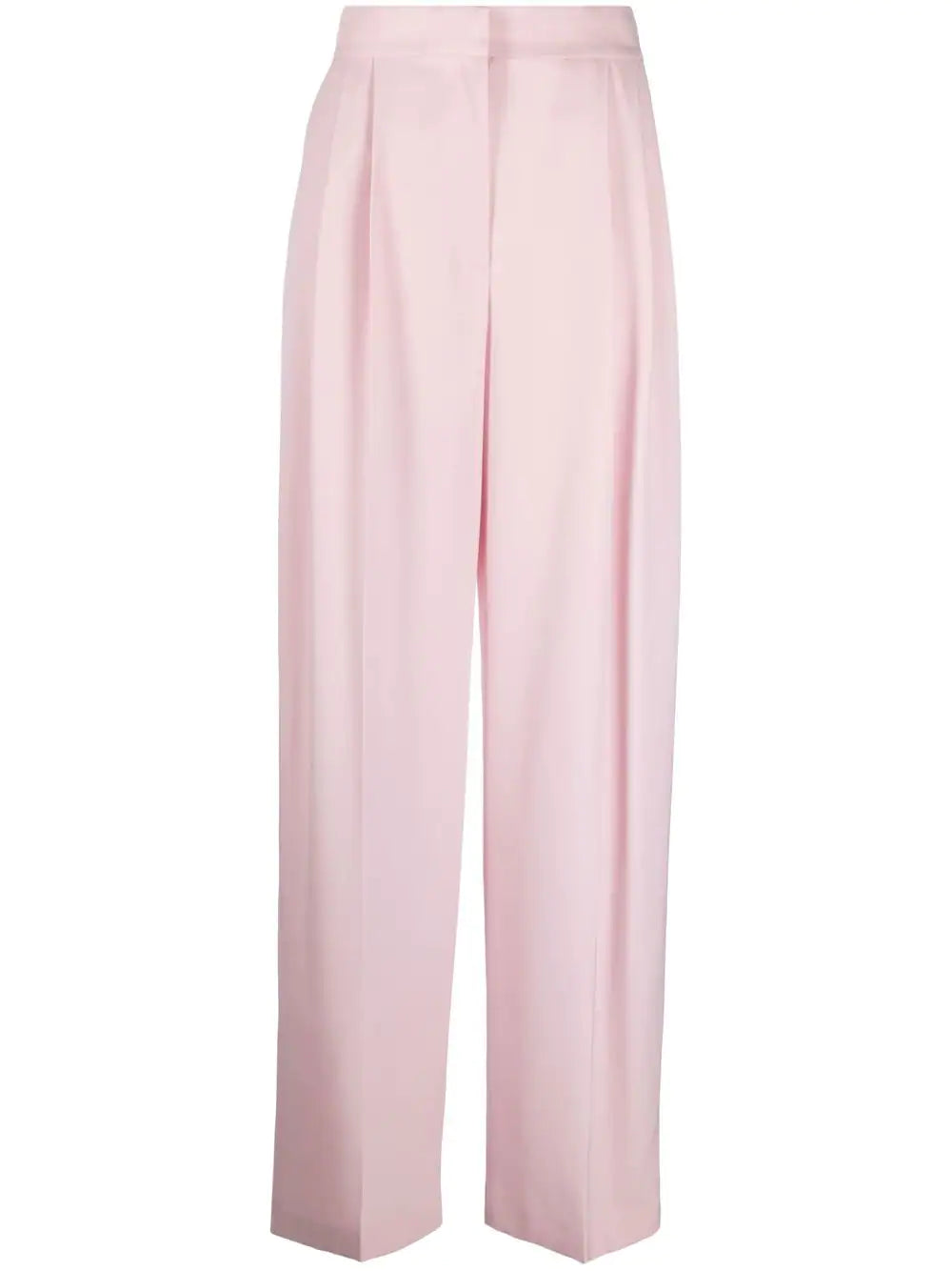 Alexander McQueen  pleated high-waisted trousers