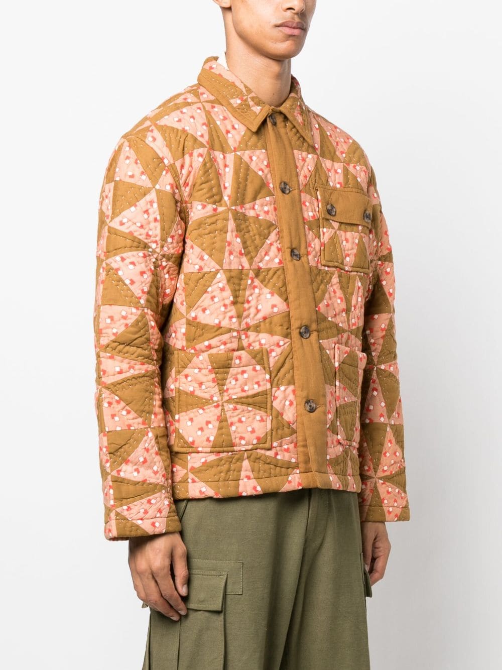 BODE Kaleidoscope quilt jacket