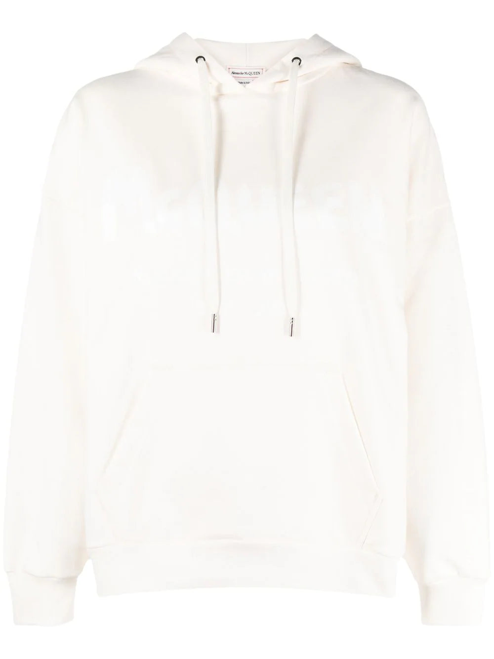 Alexander McQueen  logo-print drawstring hoodie