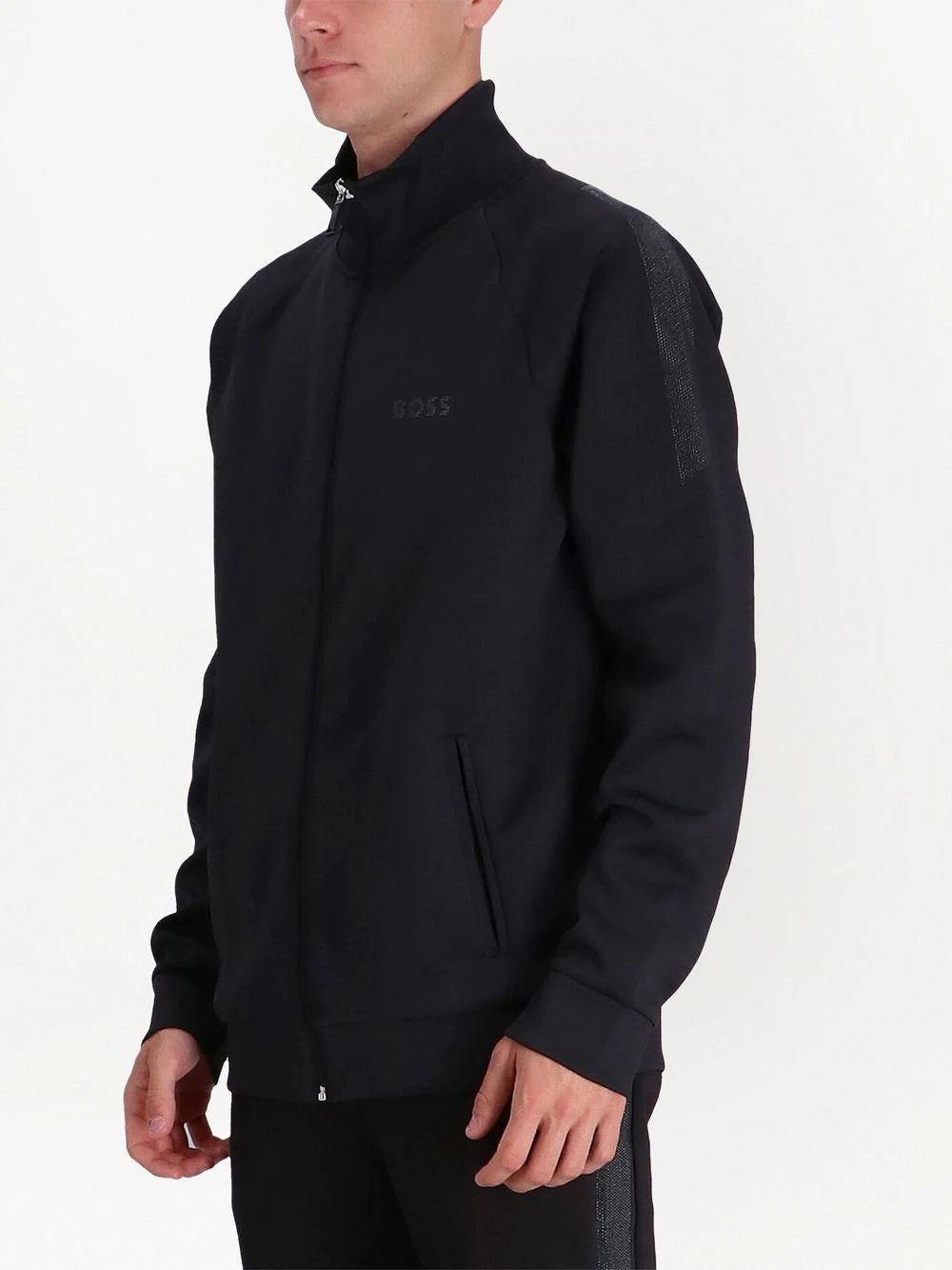 BOSS x Matteo Berrettini zip-up sweater