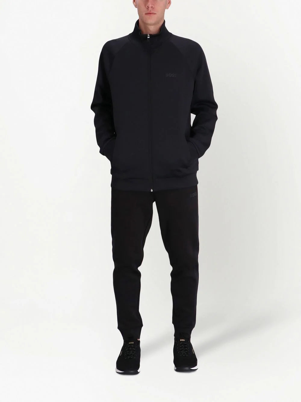 BOSS x Matteo Berrettini zip-up sweater
