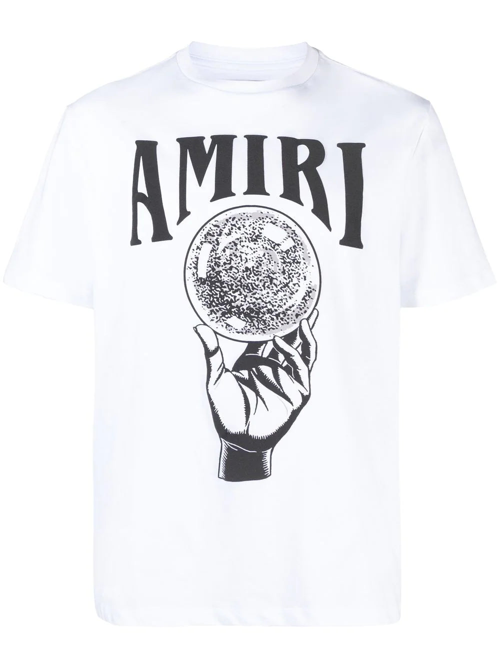 Amiri Crystal ball-print cotton T-shirt