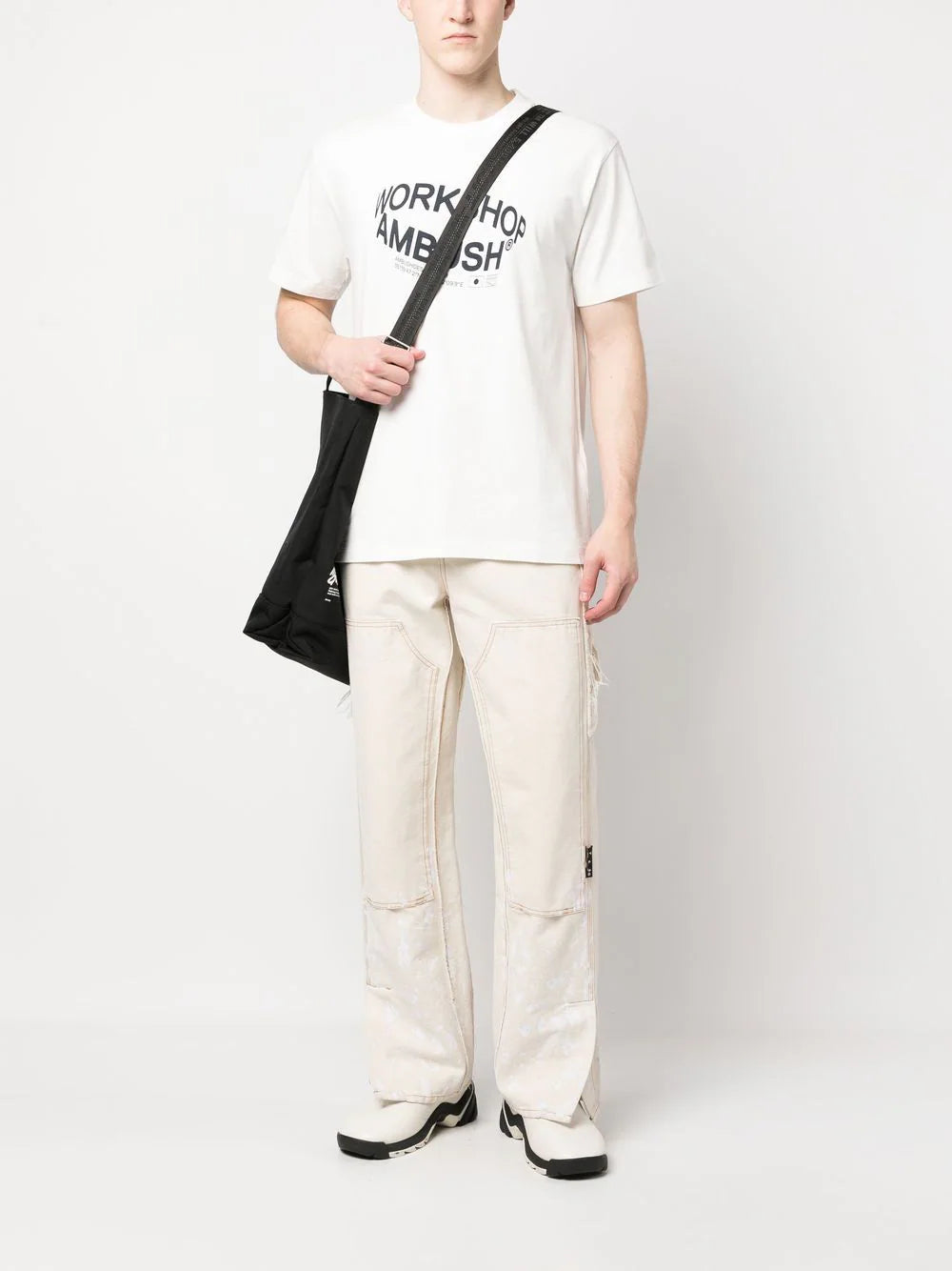 AMBUSH Revolve logo-print T-shirt