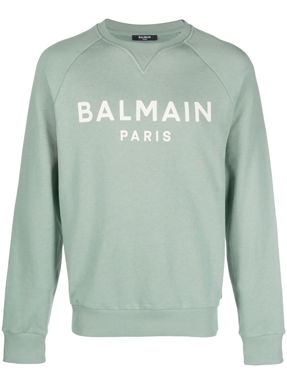 Balmain  logo-print crew-neck sweatshirt