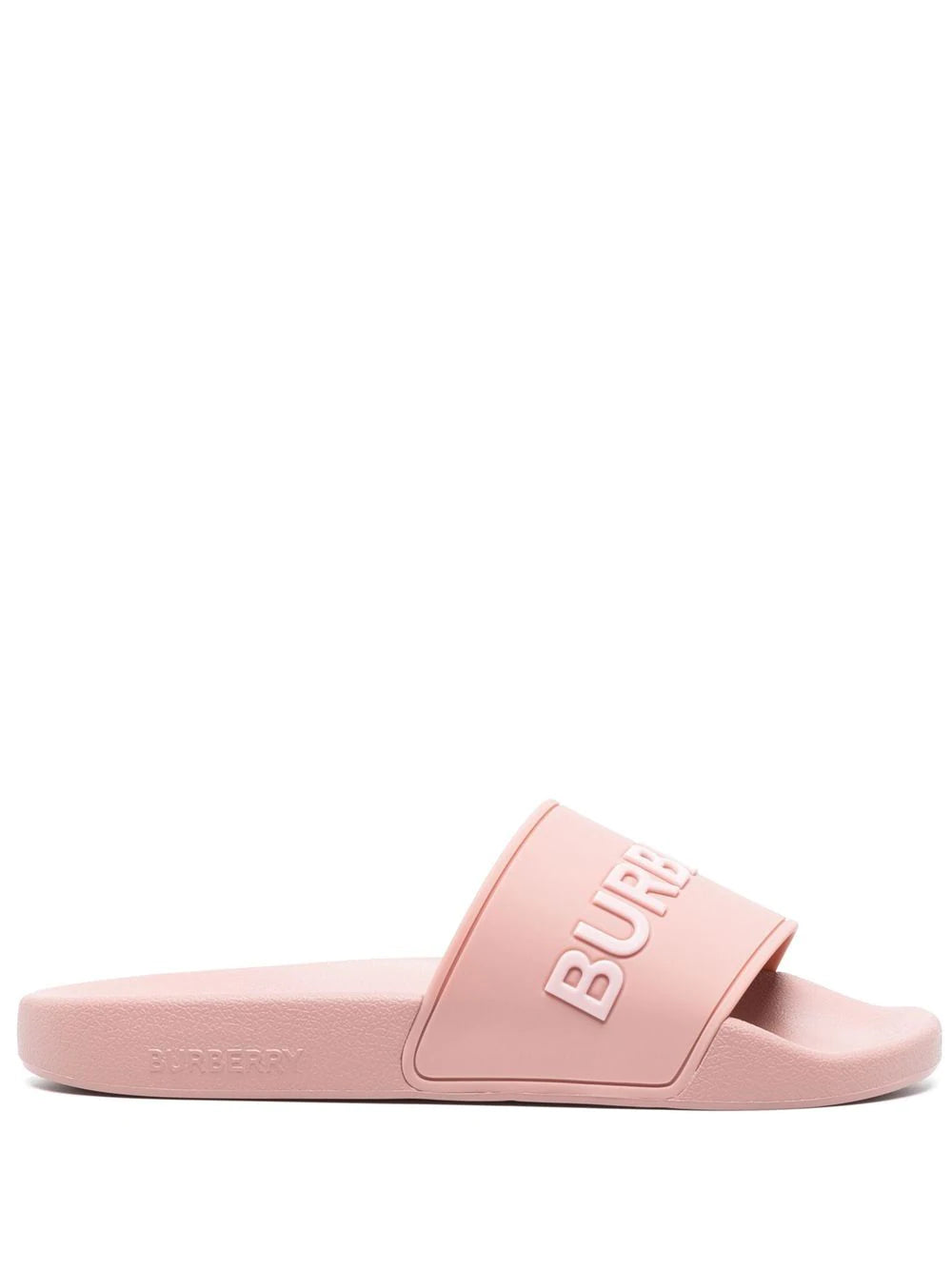 Burberry  logo-embossed slides
