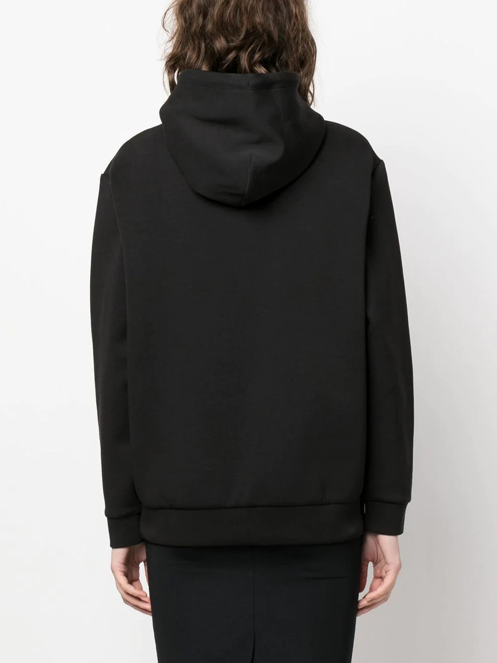 Calvin Klein cotton-blend drawstring hoodie