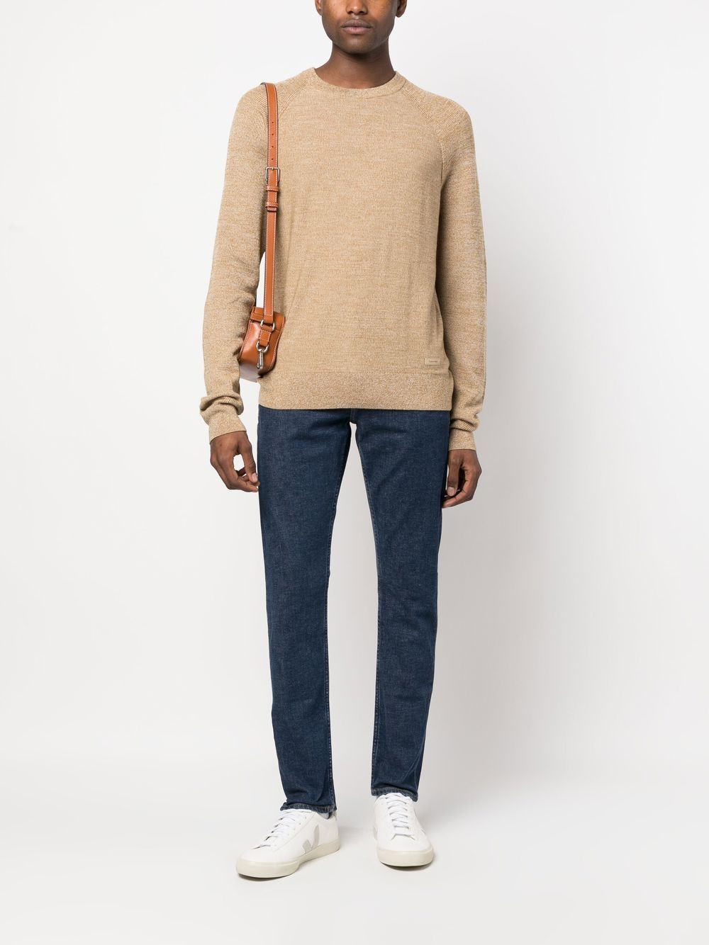 Calvin Klein  mid-rise slim-fit jeans