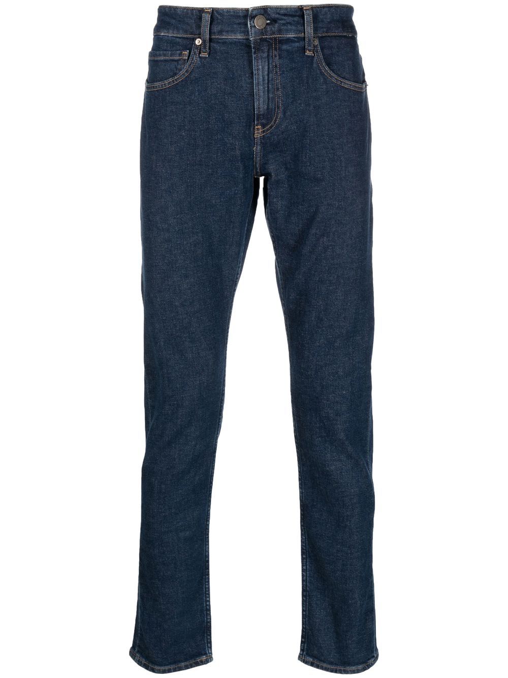 Calvin Klein  mid-rise slim-fit jeans