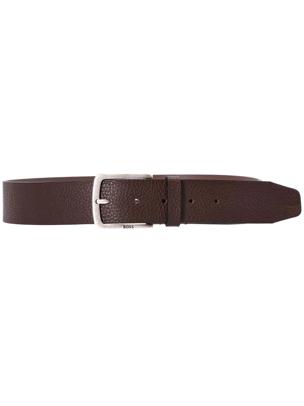 BOSS  grained leather belt