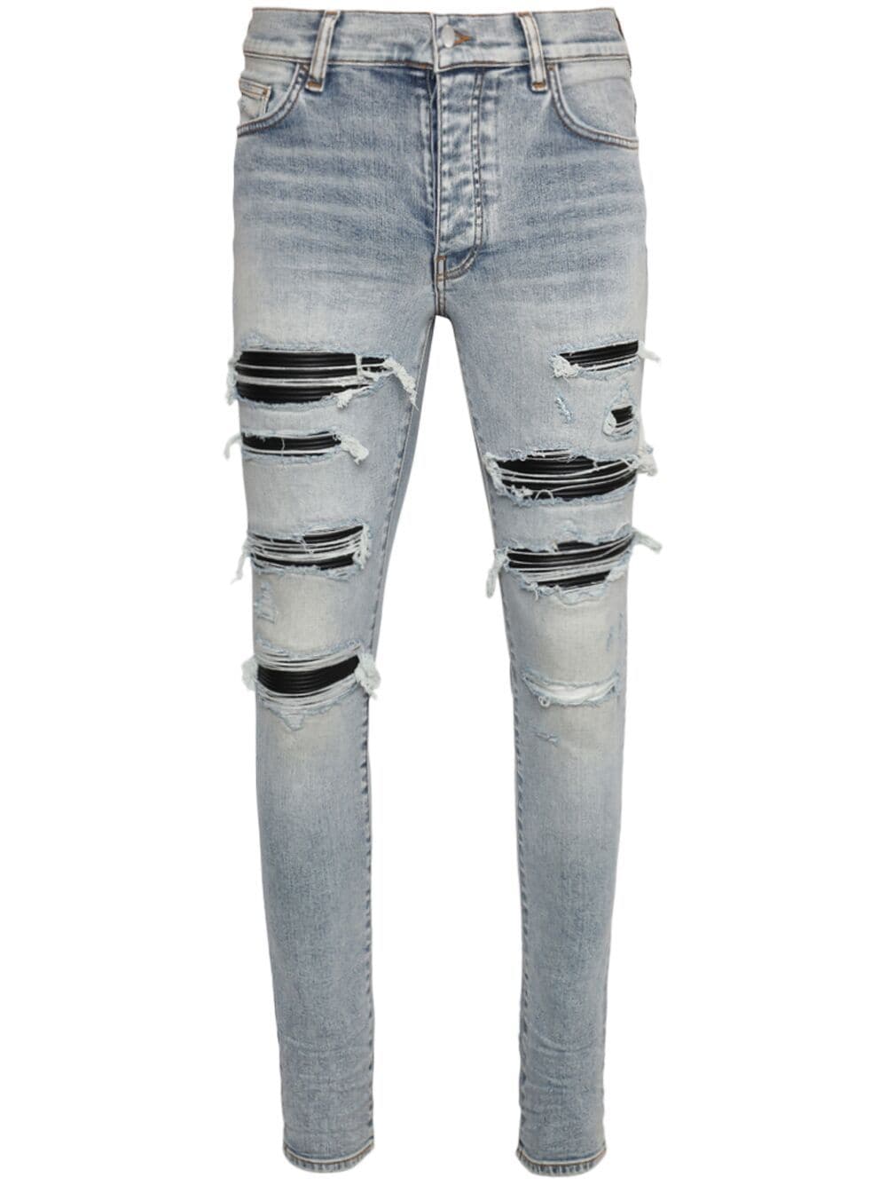 AMIRI  Thrasher ripped skinny jeans