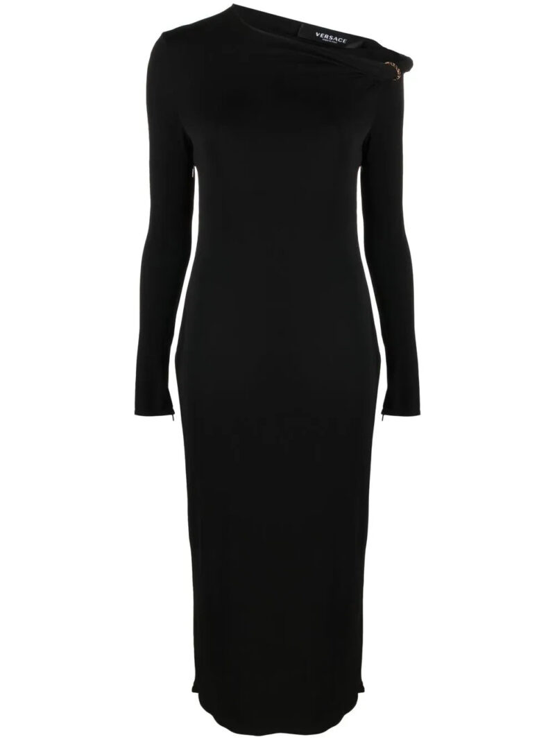 Versace  long-sleeve midi dress