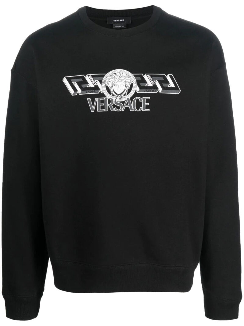 Versace  logo-print sweatshirt
