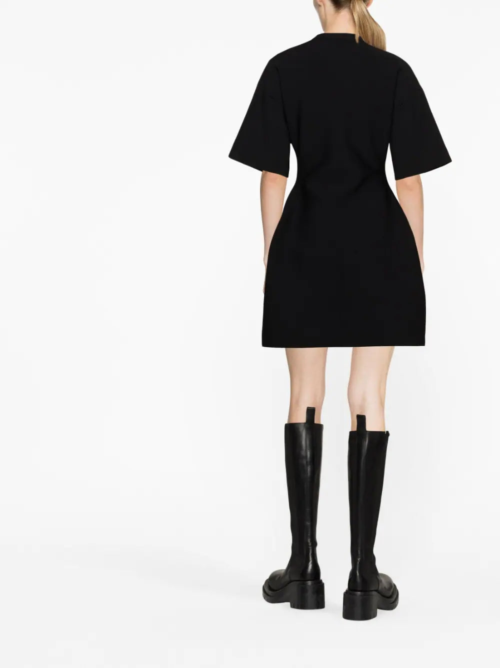 Balenciaga short-sleeve mini dress
