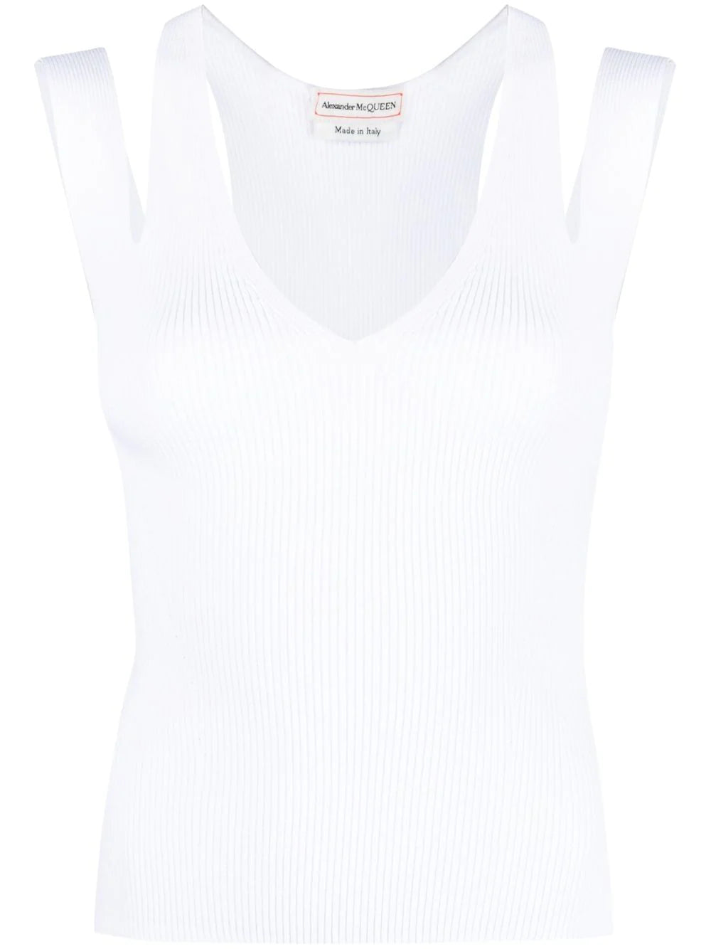 Alexander McQueen  cut-out sleeveless top