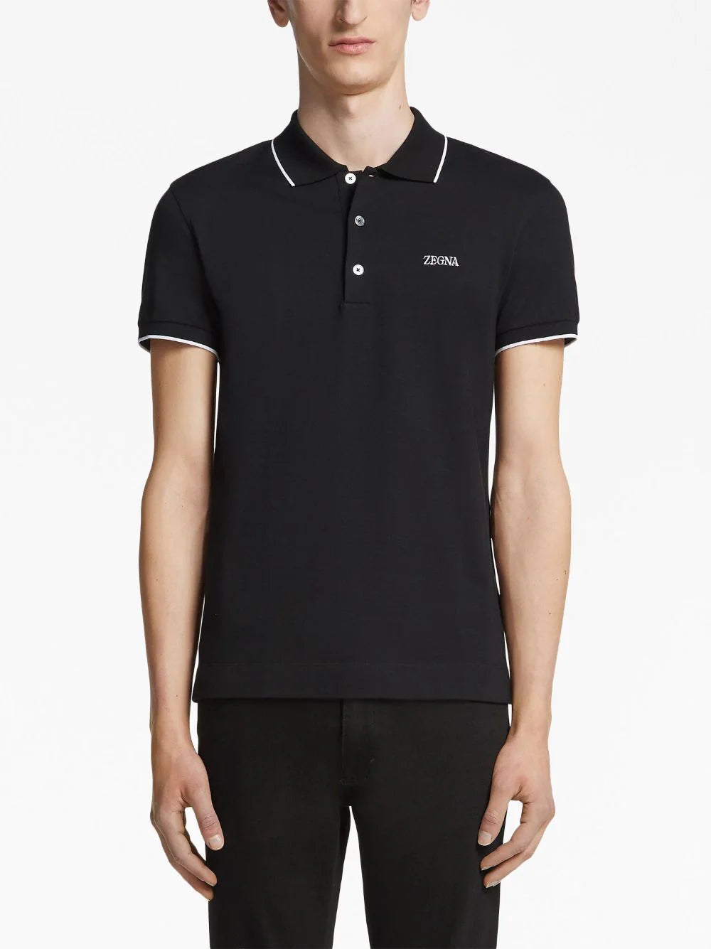 Zegna  cotton polo shirt