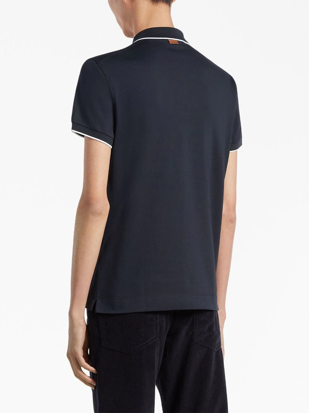 Zegna  stretch-cotton polo shirt