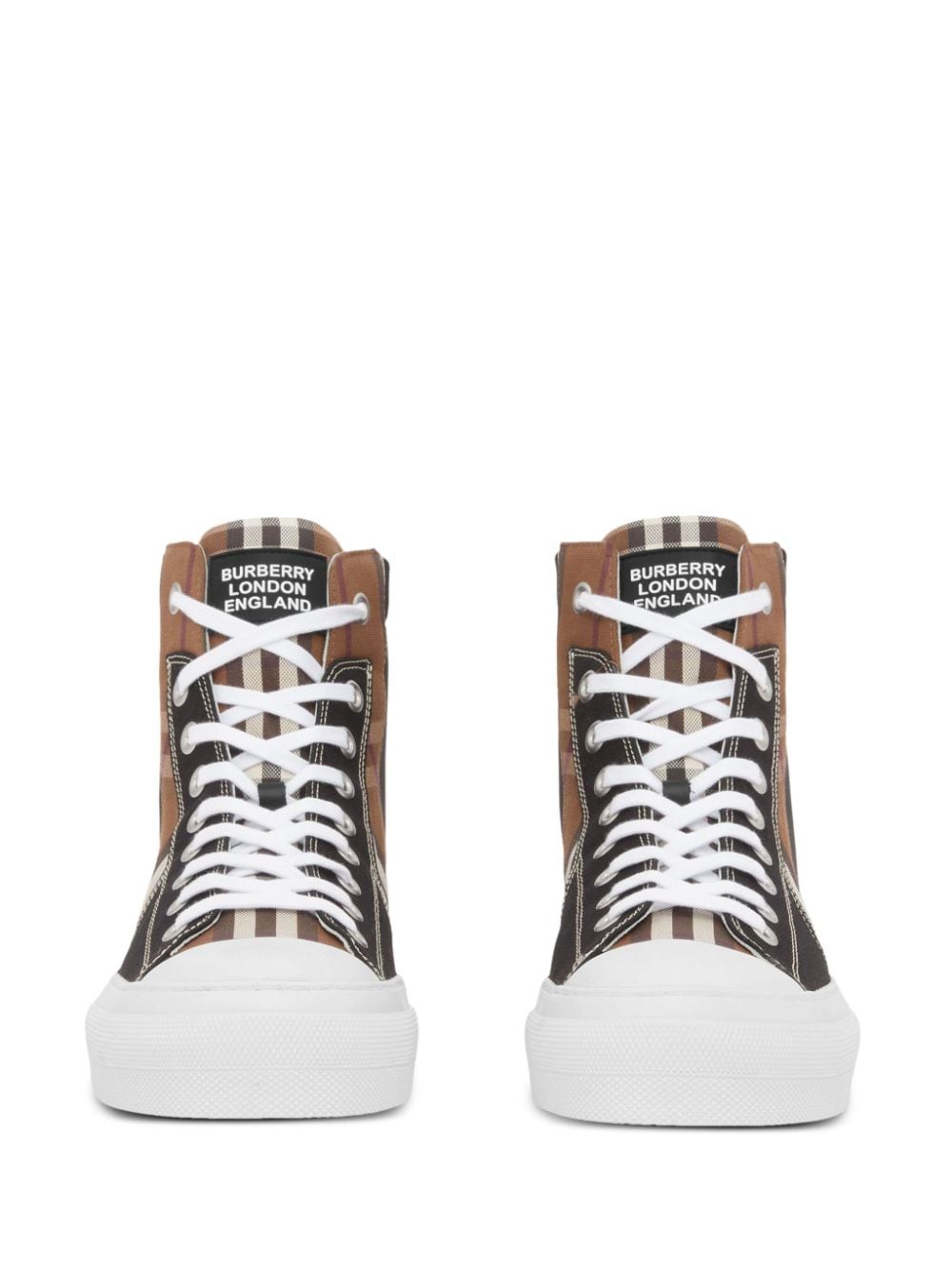 Burberry Vintage Check lace-up sneakers