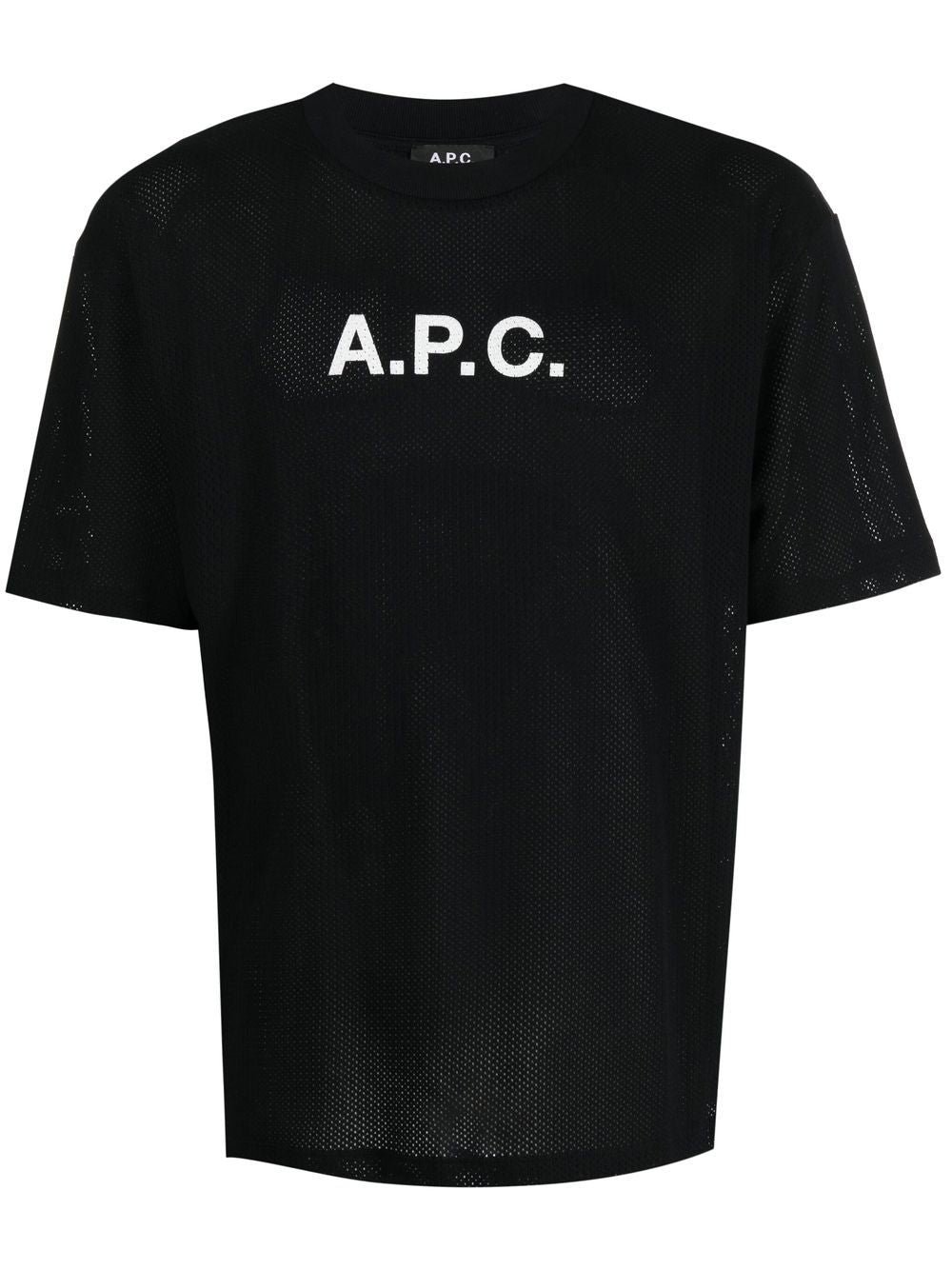 A.P.C.  logo-print cotton T-shirt