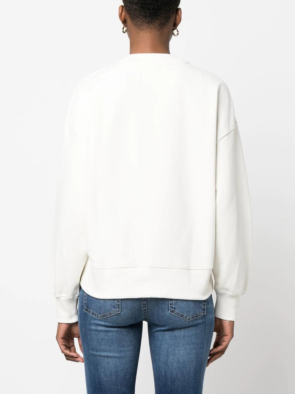 Calvin Klein  logo-print crew-neck sweatshirt