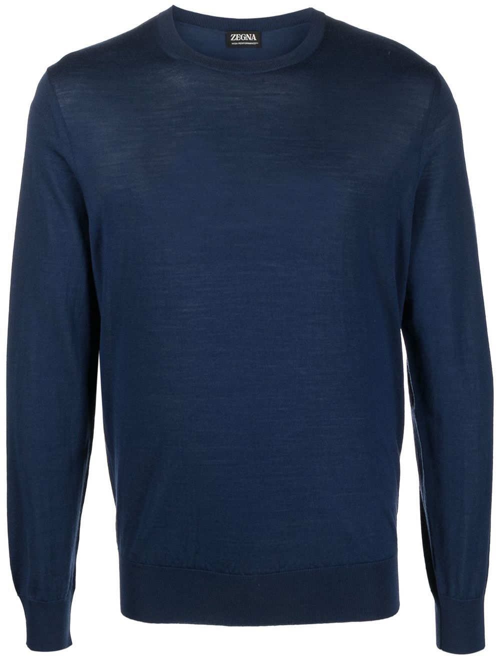 Zegna  fine-knit wool jumper
