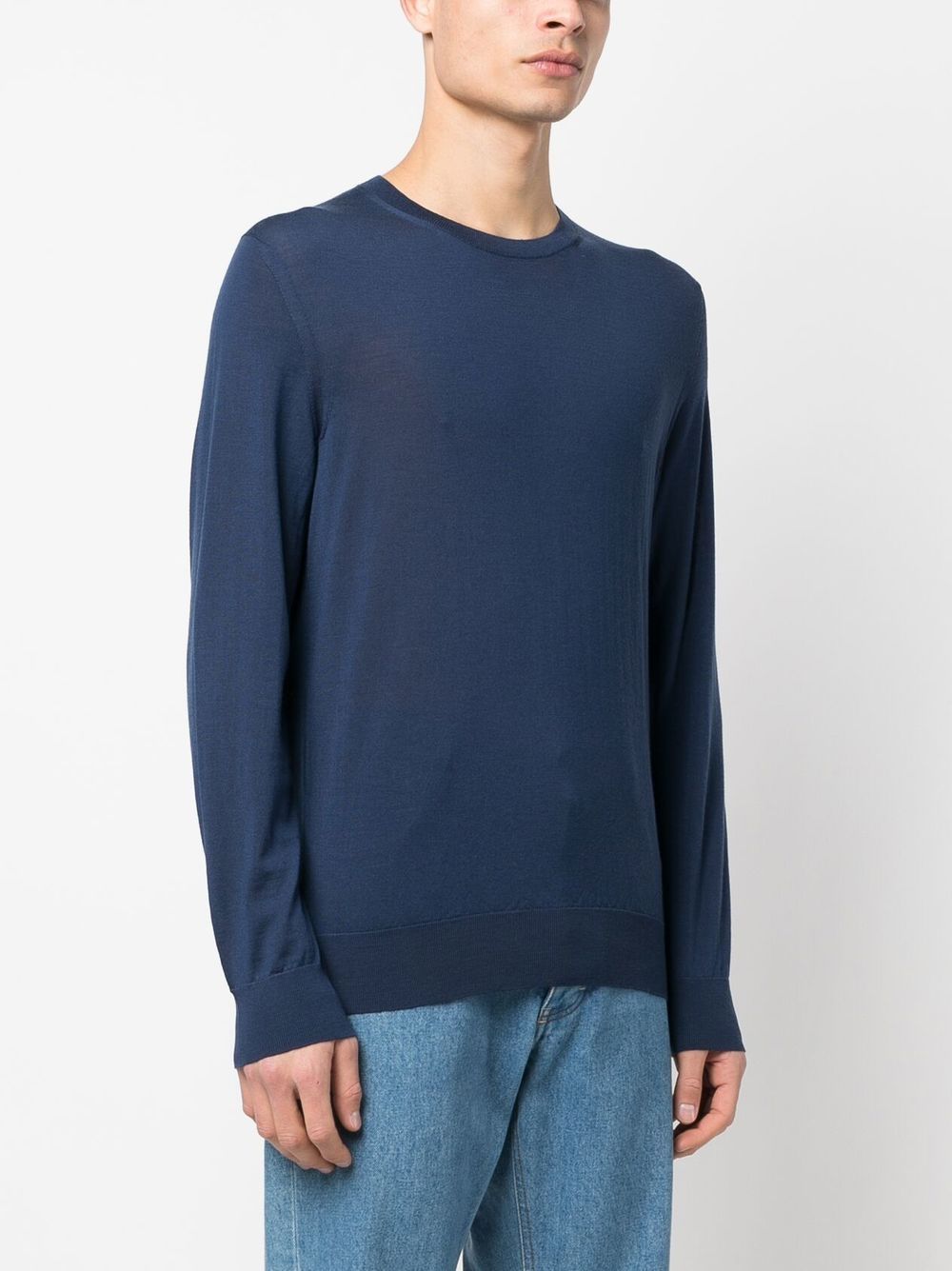 Zegna  fine-knit wool jumper