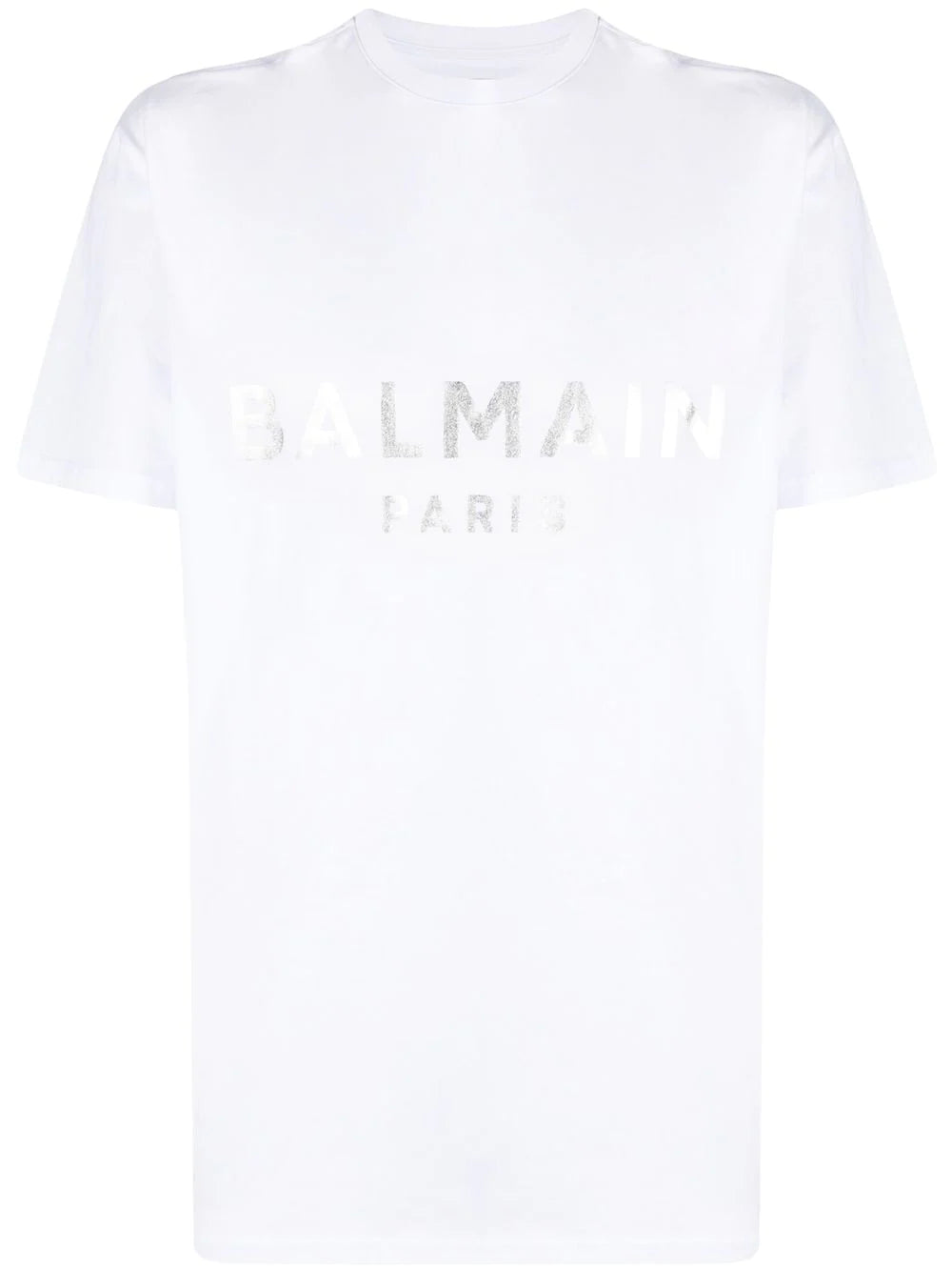 Balmain  logo-print detail T-shirt