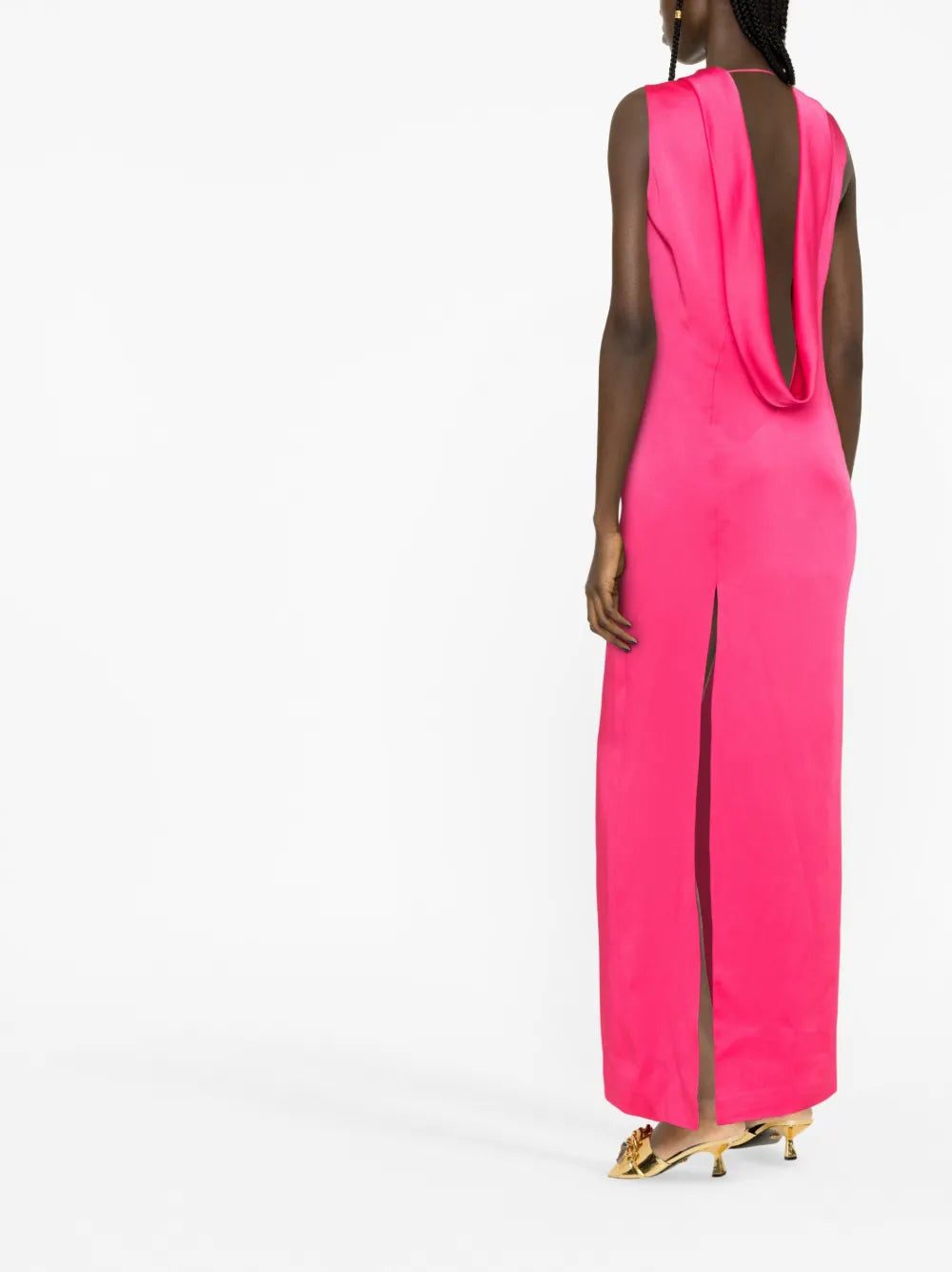Versace cowl-back gown - Image 2