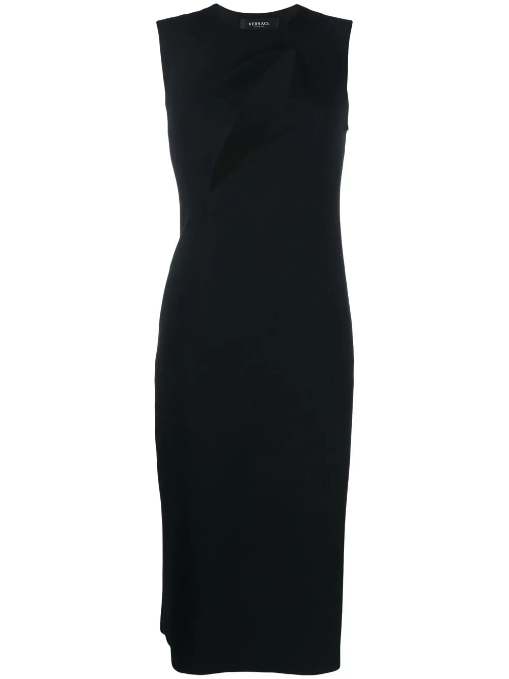 Versace  cut-out sleeveless midi dress