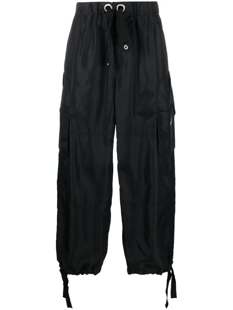 Versace  logo-print cargo trousers