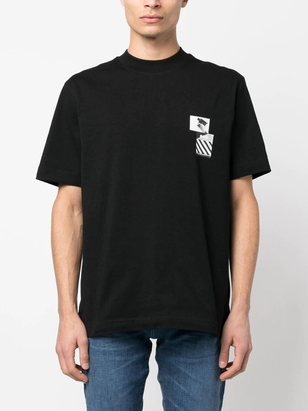 BOSS  cotton short-sleeve T-shirt