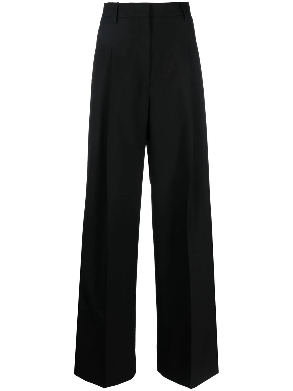 Burberry  pleated wide-leg wool trousers
