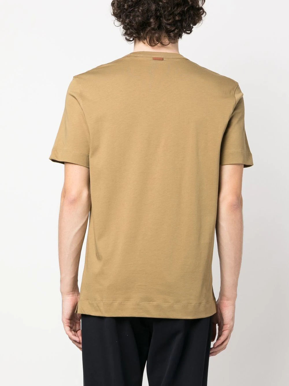 Zegna  logo-embroidered T-shirt