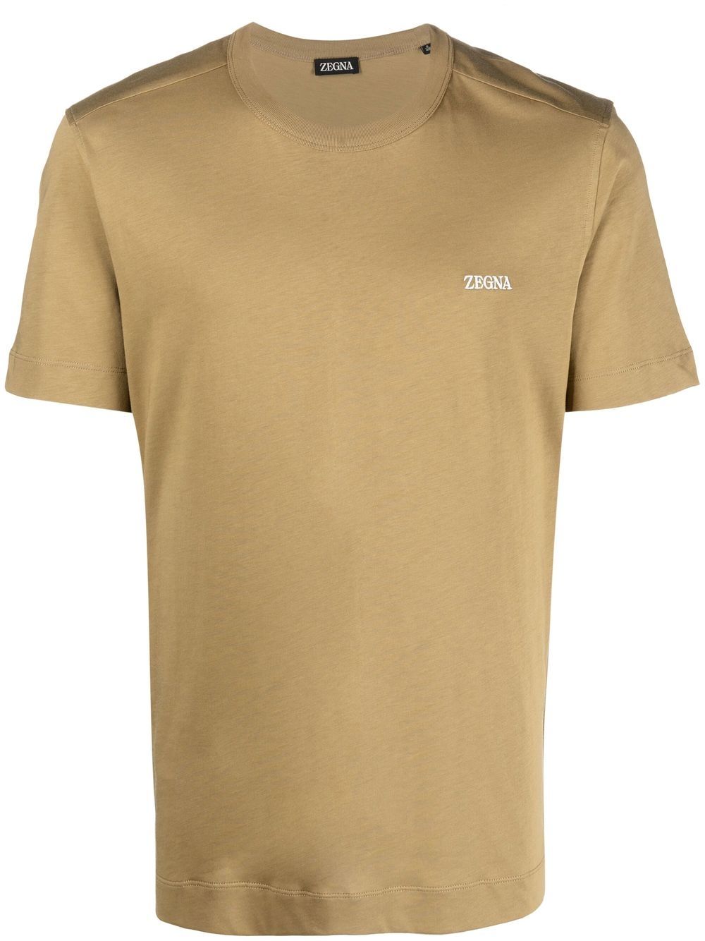 Zegna  logo-embroidered T-shirt
