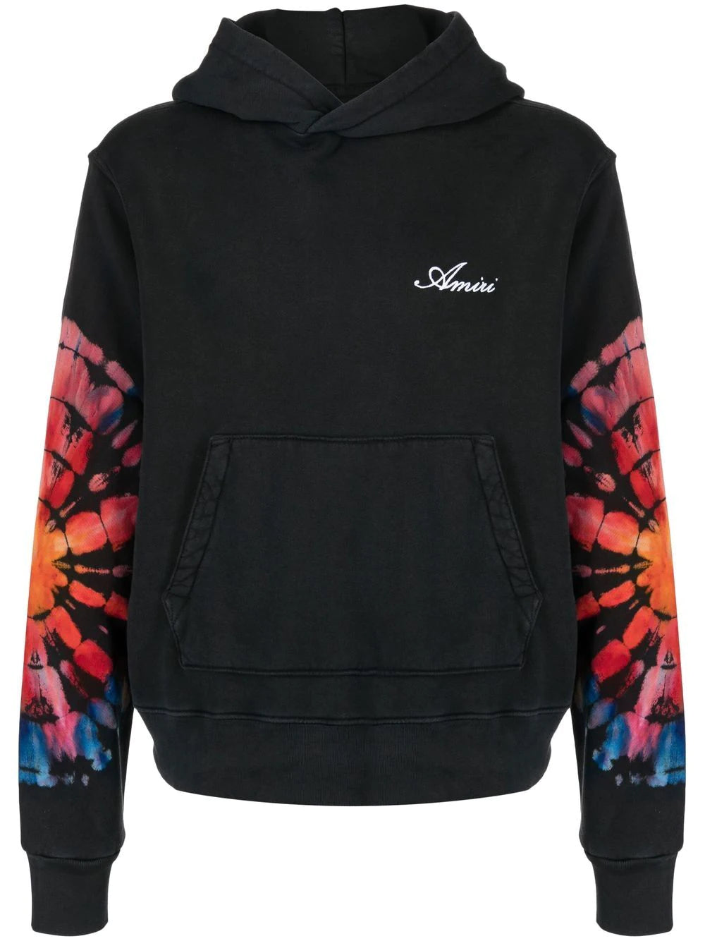 AMIRI  tie-dye logo-embroidered hoodie