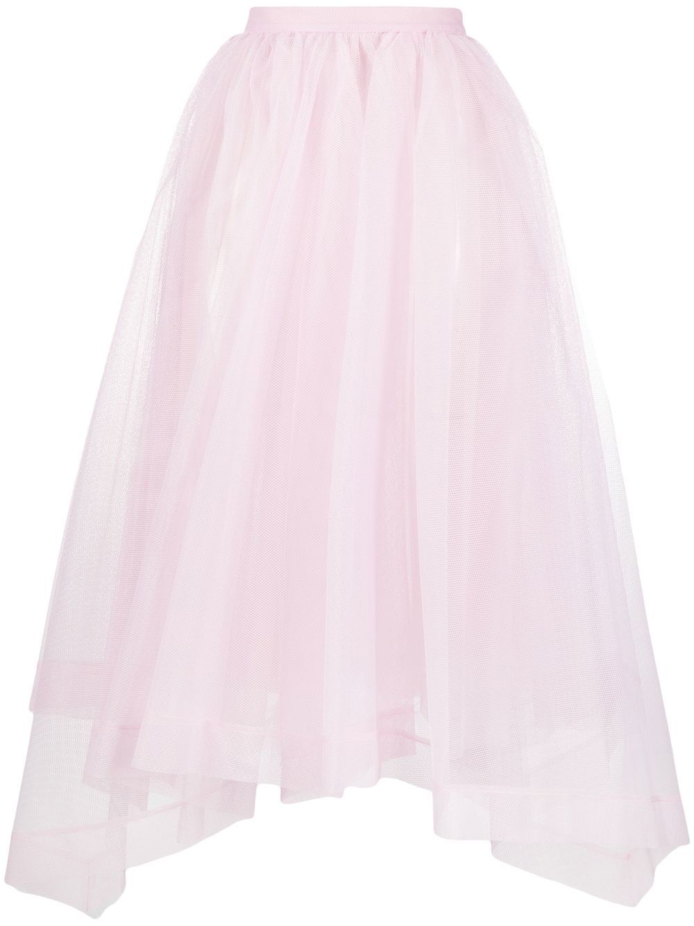 Alexander McQueen  asymmetric-design tiered-skirt