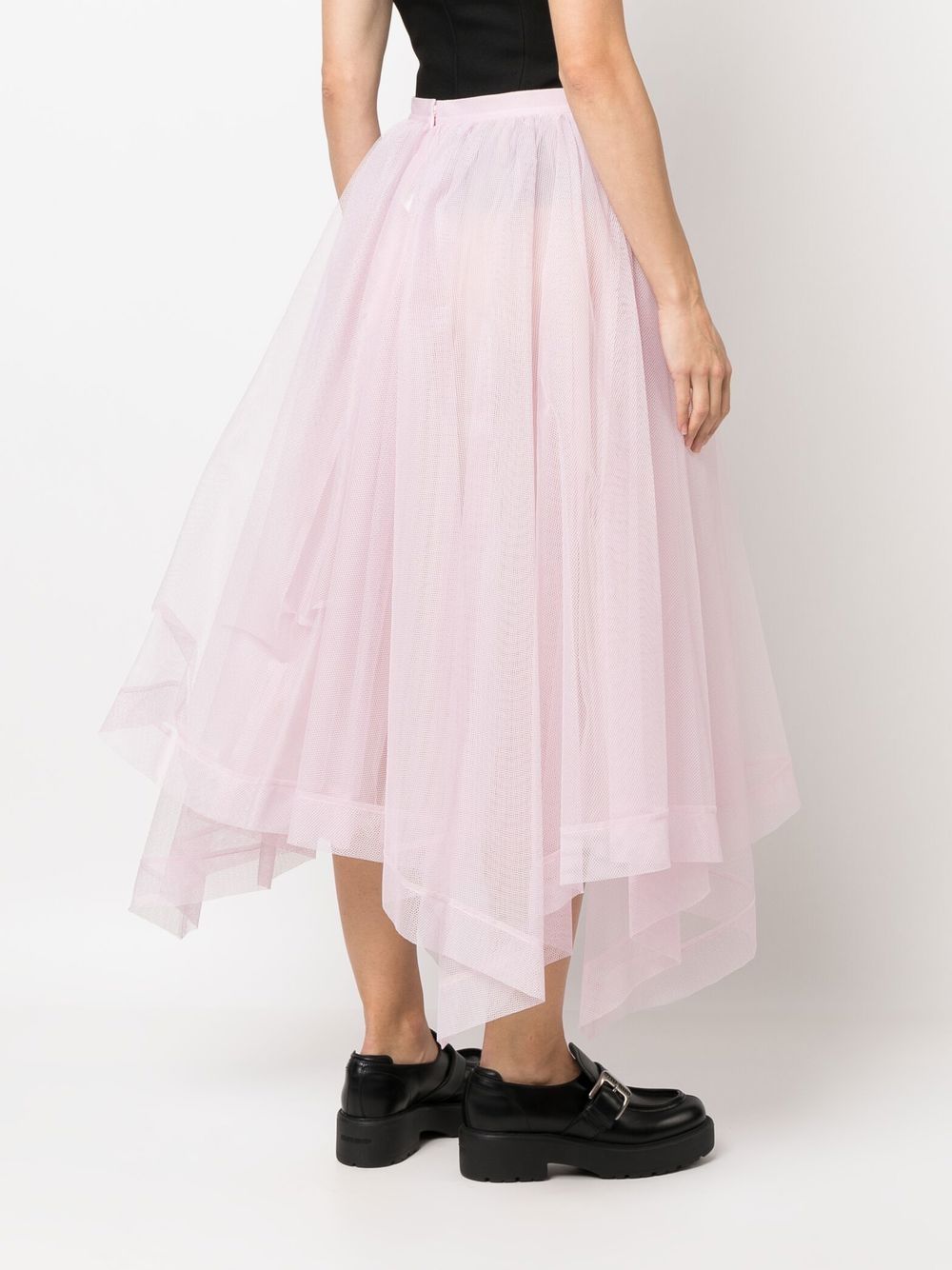 Alexander McQueen  asymmetric-design tiered-skirt