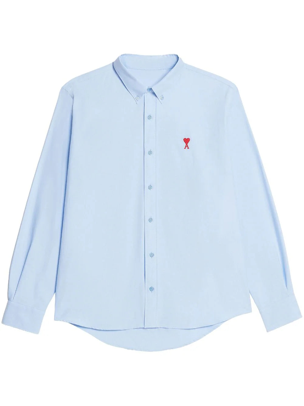 AMI Paris  embroidered-logo poplin shirt