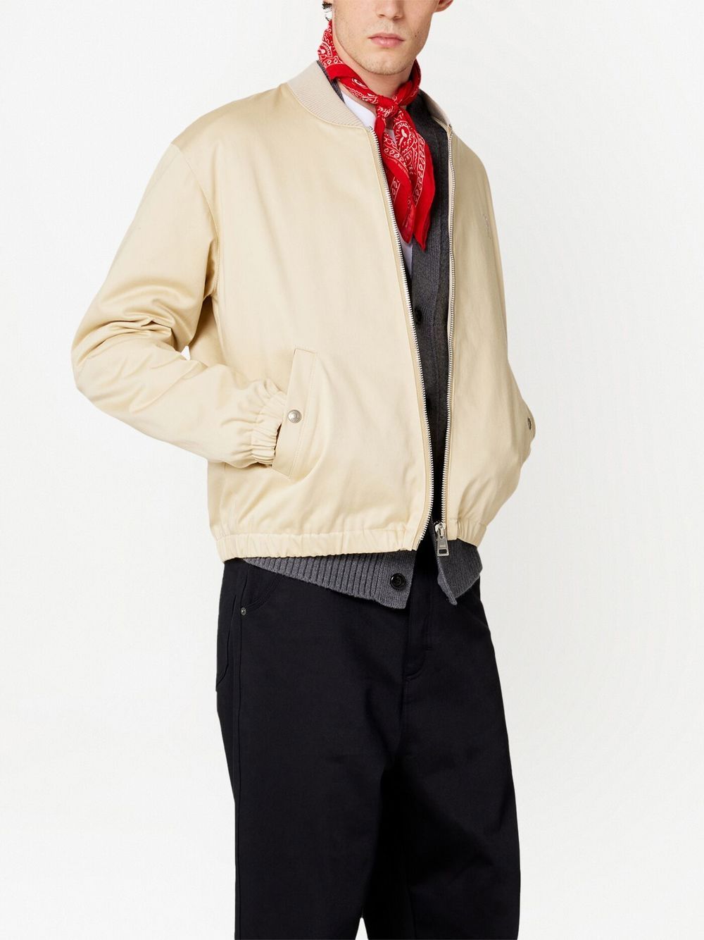 AMI Paris  Ami de Coeur bomber jacket