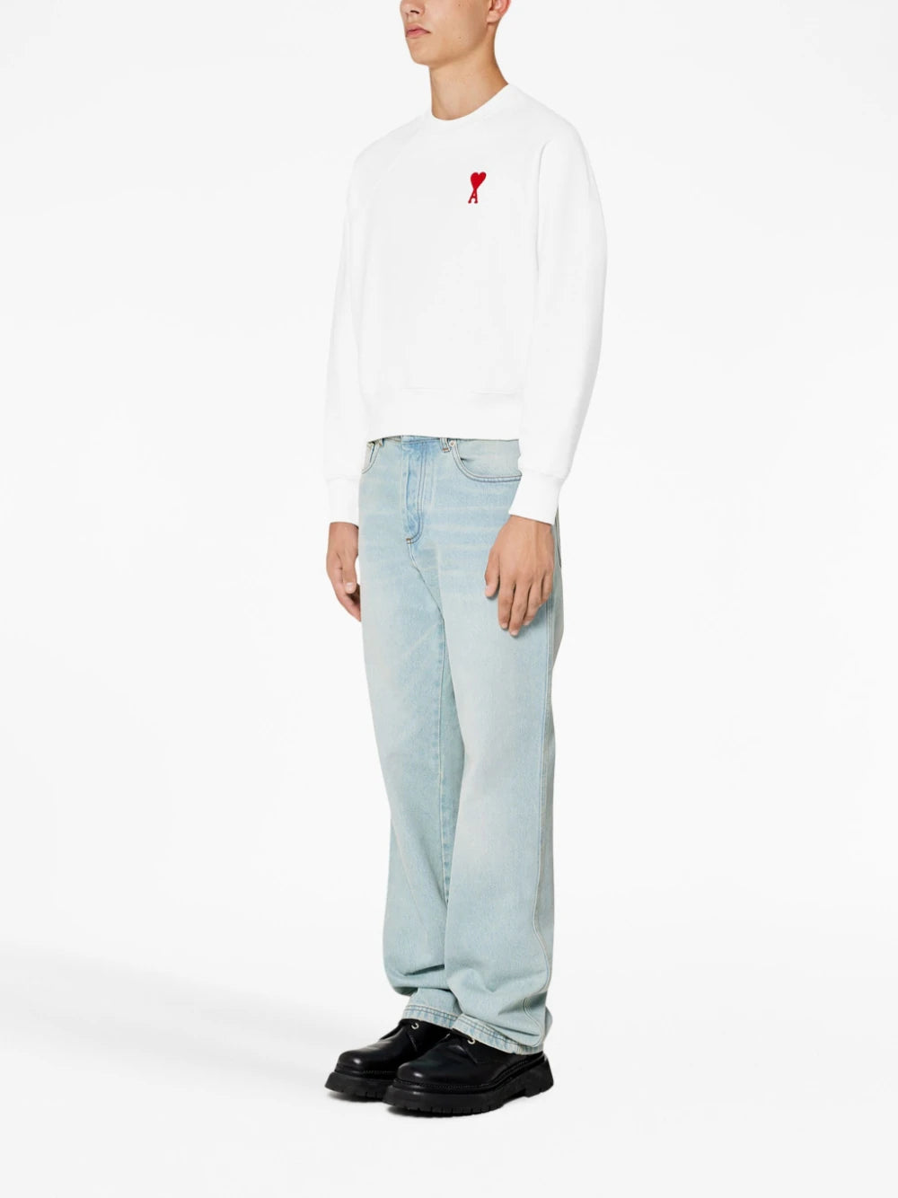 AMI Paris  Ami de Coeur crew neck sweatshirt