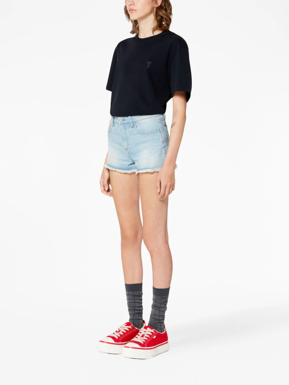 AMI Paris  Ami de Coeur cotton T-shirt